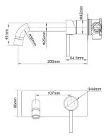 Wall Mixer With Spout - Image 2
