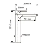 Tall Basin Mixer - Image 2