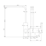 Black Kitchen Mixer - Image 2