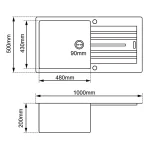 Arete SoloDrain Sink - Image 3