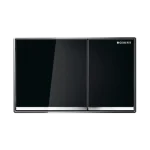 Geberit Push Plate link Black, chrome trim ,Sigma60SJ ,115.640.SJ.1
