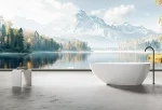 Nova Slim Free Standing Acrylic Bathtub LK-NV1690-OF/MW - Image 2