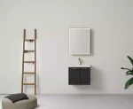 Kingsley Federation Wall Hung PVC Cabinet LK-FK64W-MB