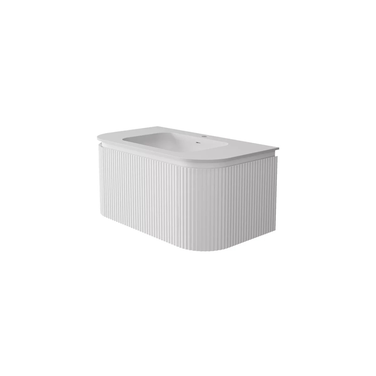 Estella Modern Wall Hung Vanity PVC Cabinet LK-ME900W-MW - Image 2