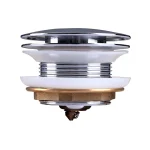 Mushroom Brass Pop-Up Waste (No Overflow)