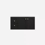 Chester Federation wall hung PVC Cabinet LK-FC94LW-MB