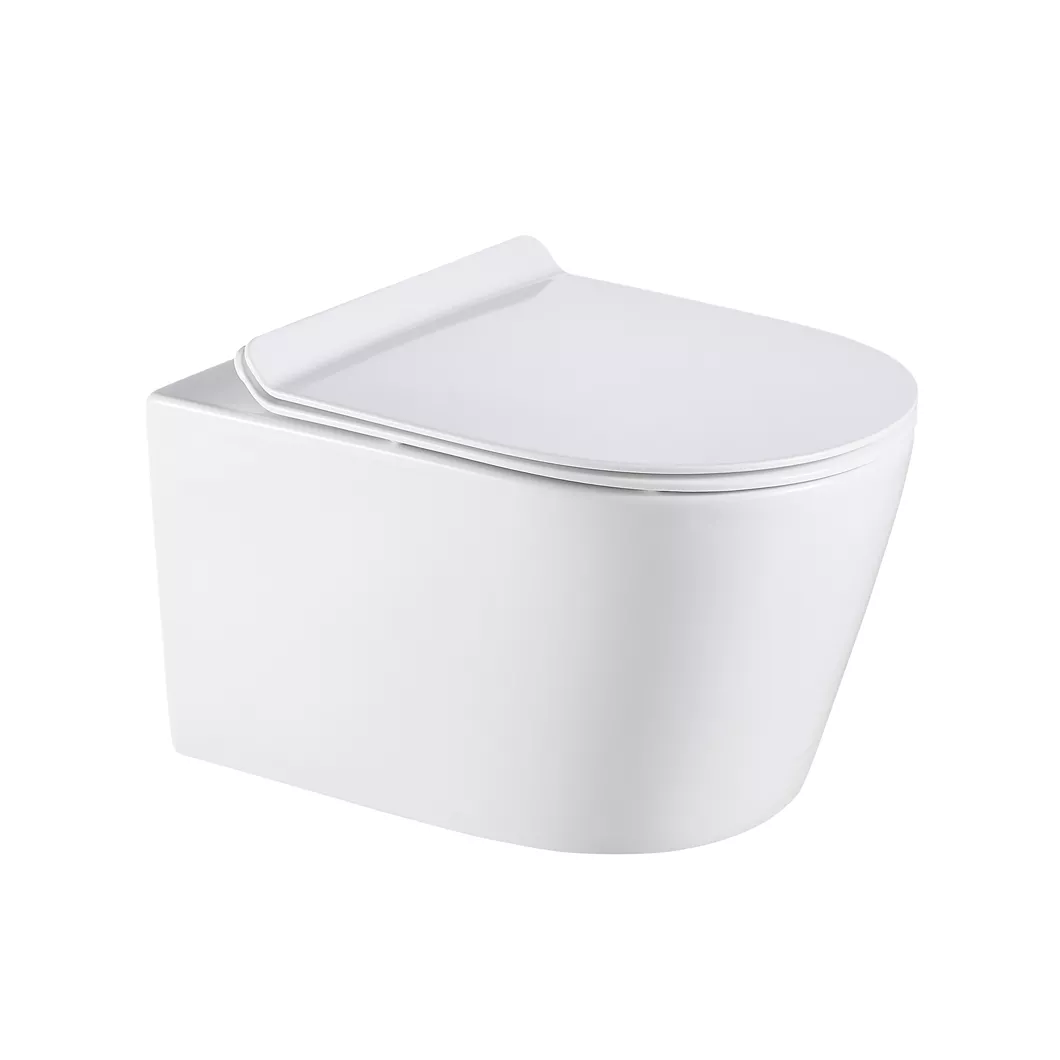 lk-ag104whp-6-692ab2409e006 Agena Rimless Wall Hung Toilet Pan LK-AG104WHP - Image 1