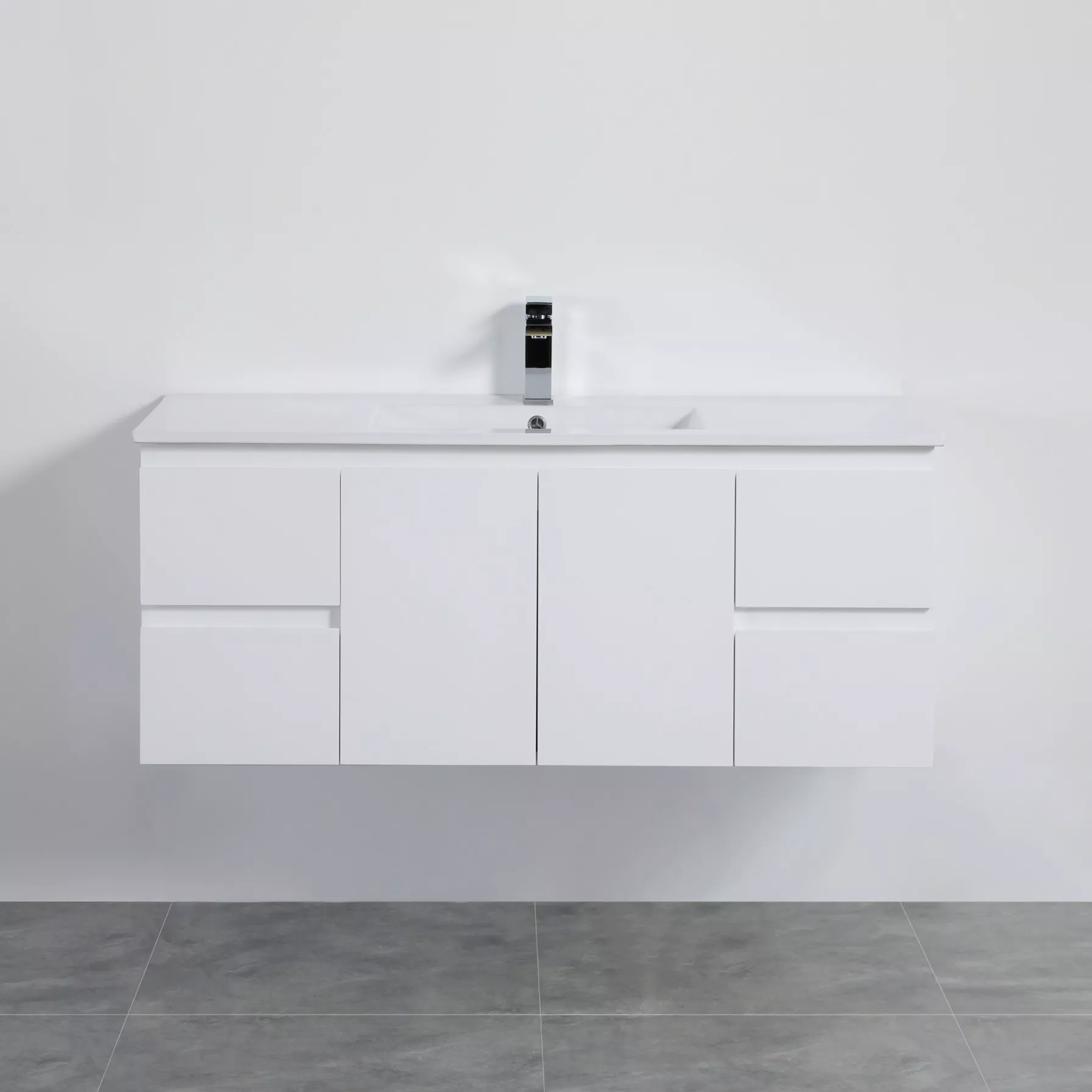 lk-al124wh-ct124-1-6929a83bdc558 Alpha Wall Hung Vanity with soft closing LK-AL124W - Image 1