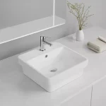 Kliff Fine Ceramic Insert Basin with Tap Hole LK-KIS410/500