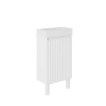 Crete Mini Free Standing PVC Cabinet on legs LK-MC42L-MW - Image 2