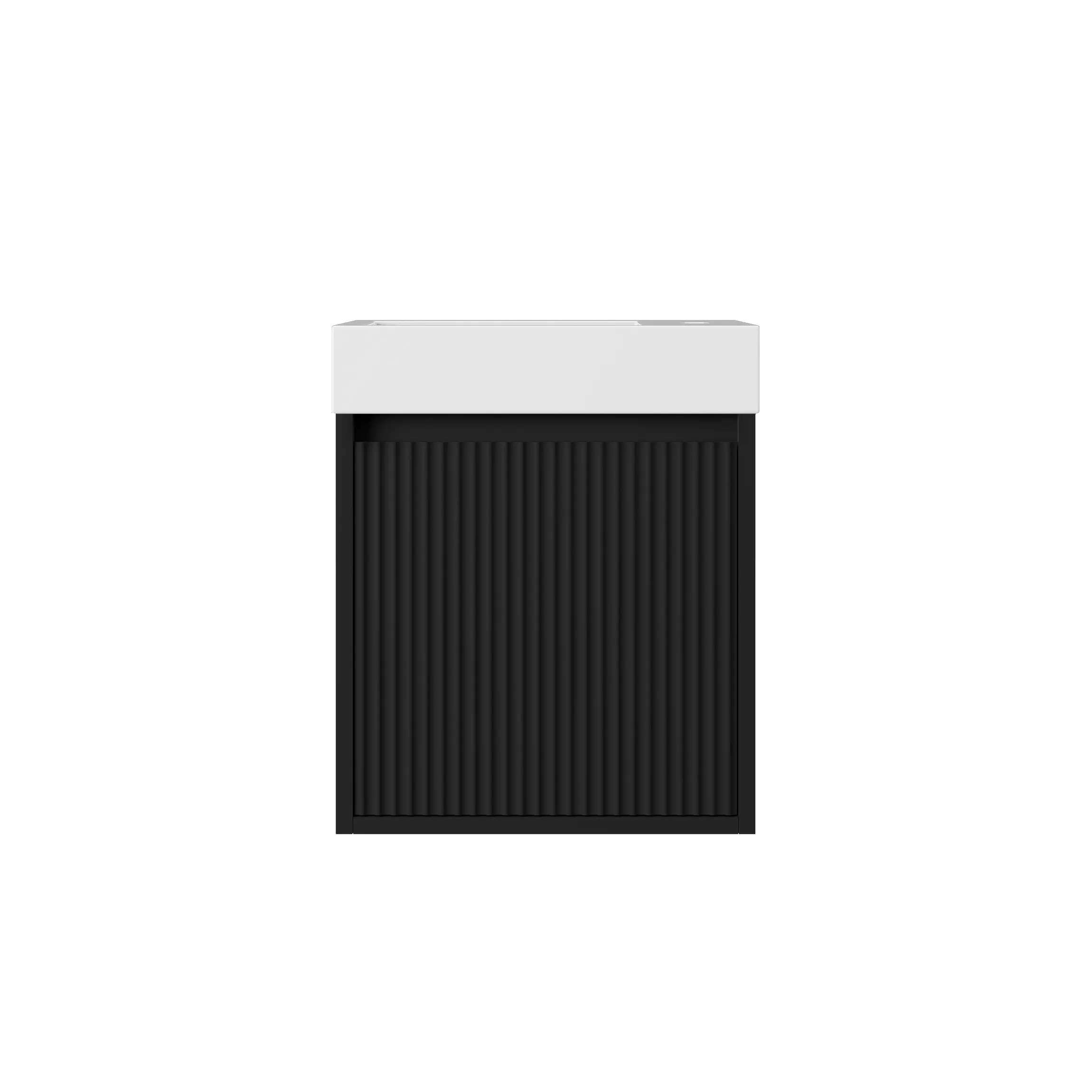 lk-mc42w-mb-69257ce08e37e Crete Mini Wall Hung PVC Cabinet LK-MC42W-MB - Image 1
