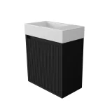 Crete Mini Wall Hung PVC Cabinet LK-MC42W-MB - Image 2