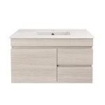 Camden Modern Wall Hung Cabinet Coastal Oak LK-MC73RW-CO