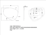 LumiShape LED Mirror - Image 4