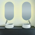 LumiOval Edge LED Mirror - Image 4