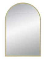 Uni Framed Mirror – Gun Metal, Brushed Gold & Matte Black Aluminium (Non-Luminous) - Image 3