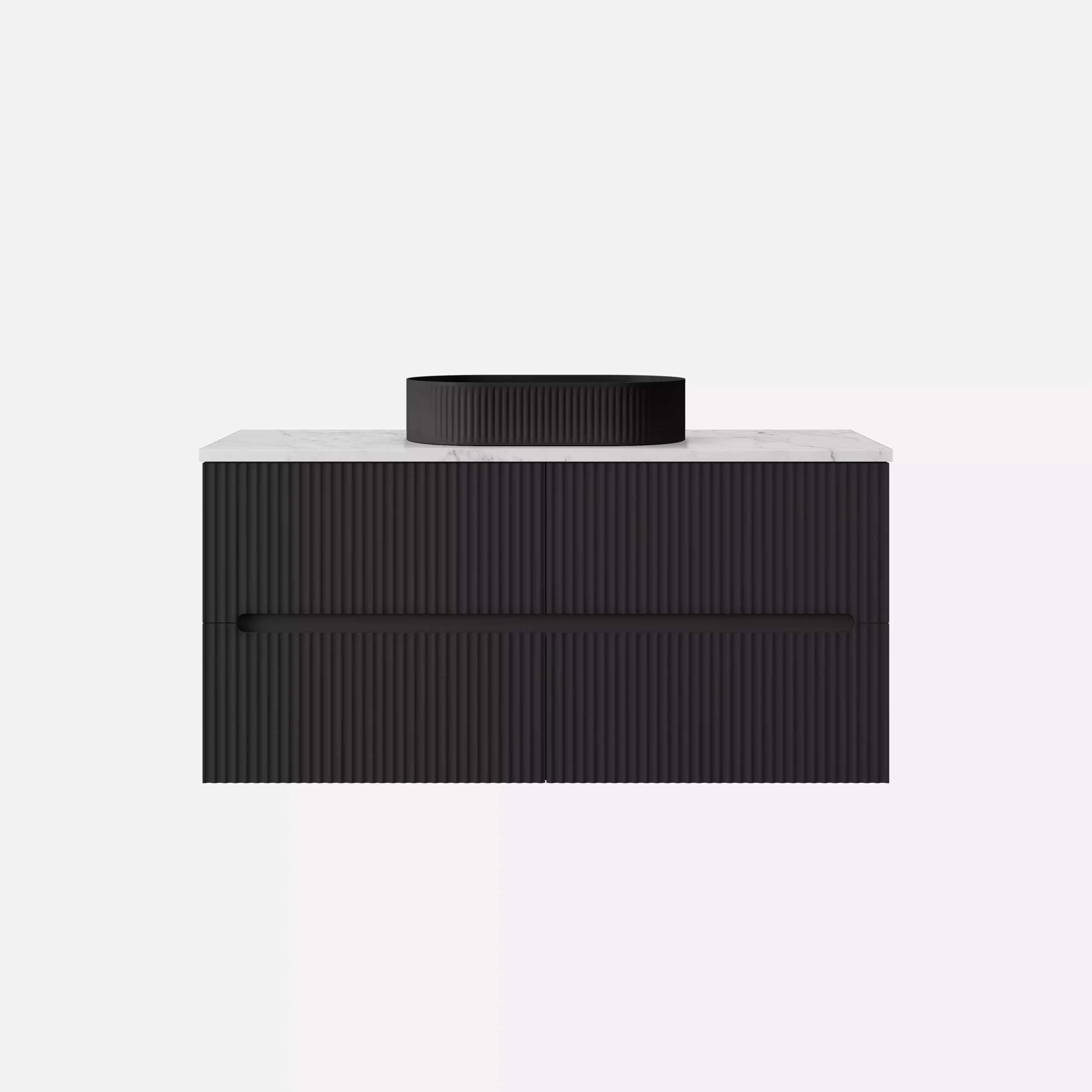 mc1200w-mb-6927e7cebd24e Cabarita Morden Wall Hung PVC Cabinet, Matte Black LK-MC1200W-MB - Image 1