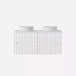 Cabarita Morden Wall Hung PVC Cabinet, Matte White LK-MC1200W-MW - Image 2
