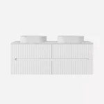 Cabarita Morden Wall Hung PVC Cabinet, Matte White LK-MC1520W-MW