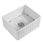 Roccia Fine Fireclay Farmhouse Buttler Sink 610mm LK-S-RFFC610