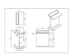 Chasey Standing Towel Rack - Image 2