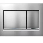 Geberit Push Plate Fingerprint resistant, matte finish, chrome trimSigma30JQ, 115.883.JQ.1