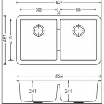 Carysil TwinPro Granite Sink - Image 8