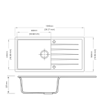 Carysil Vivaldi Granite Sink - Image 4