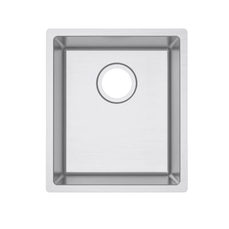 twmps380-691e02ddc871b 380 Chrome Single Bowl Kitchen Sink - Image 1