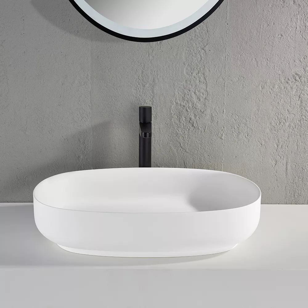wb17-3-692ac826e1175 Ellips Solid Surface Above Counter Basin LK-SEA600-MW - Image 1