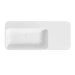Roccia Solid Surface Stone Wall Hung Basin LK-SRW900-MW - Image 5