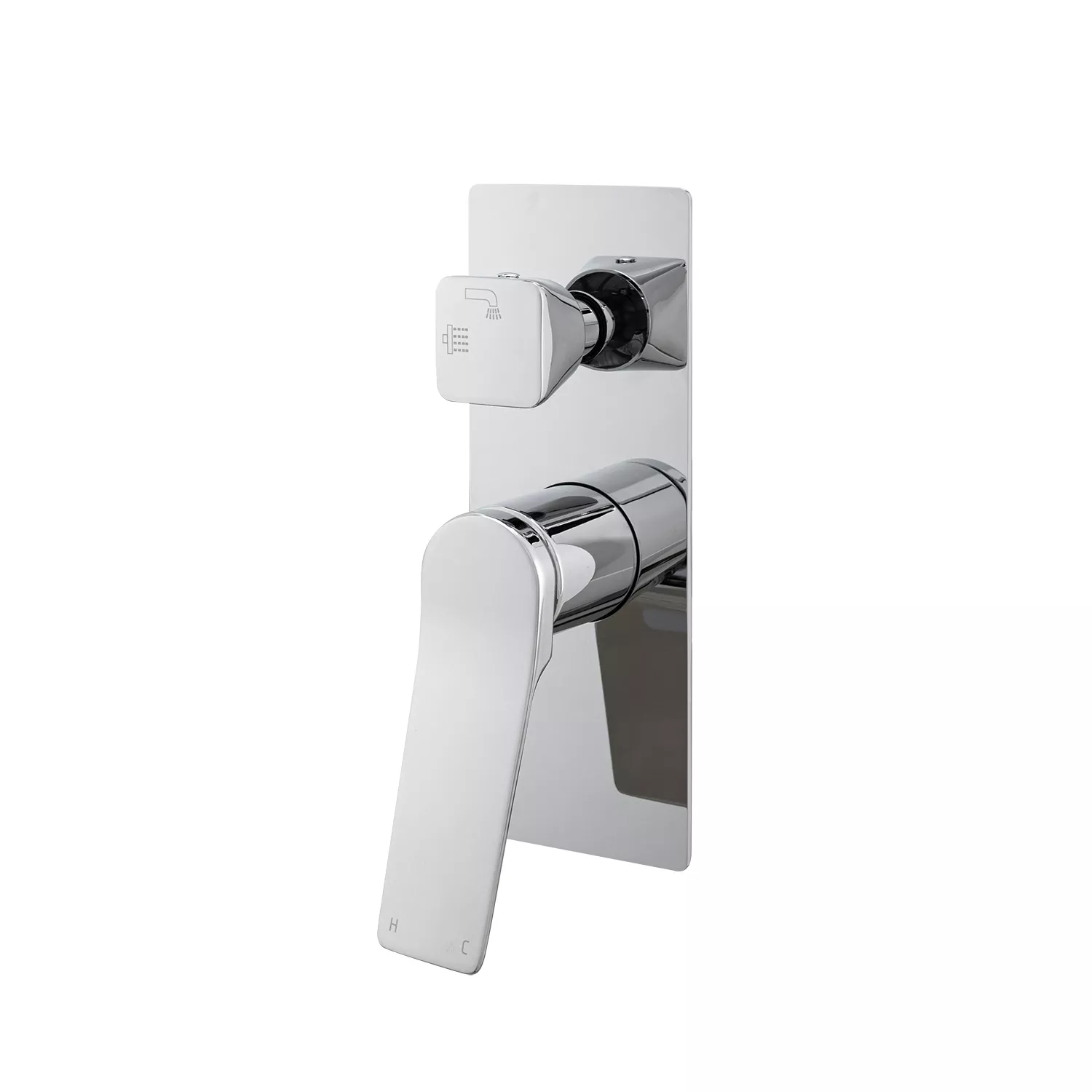 ch0155-1-6942c856e9be7 Square Wall Mixer With Diverter - Image 1