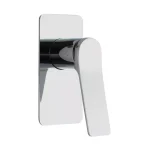RUSHY Series Square Chrome Wall Mixer(color up)