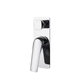 Square Wall Mixer with Diverter