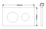 R&T Round Push Plate G3005007 - Image 4