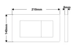 R&T Square Push Plate G3005008 - Image 4