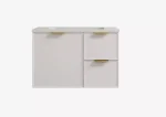Madura Federation Wall Hung Cabinet Matte White LK-FM94RW-MW