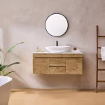 Camden Mordern Wall Hung Cabinet Prime Oak LK-MC1221W-PO
