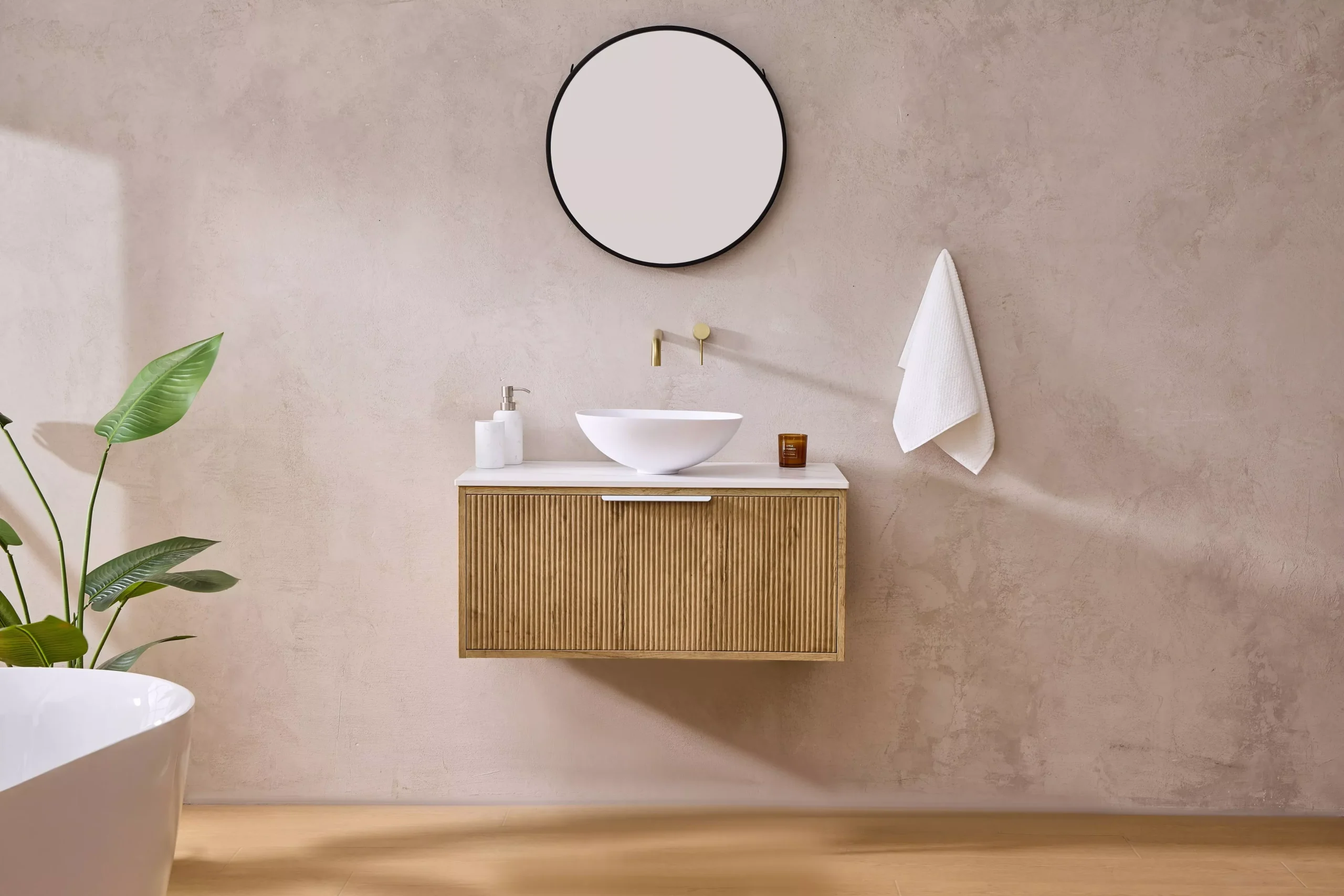 lk-mk900w-po-10-1-1-6931eb1e4ec48 Kliff Fluted Wood Grain Vanities Prime Oak LK-MK600W-PO - Image 1