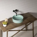 Olley Fine Ceramic Above Counter Basin - Image 5