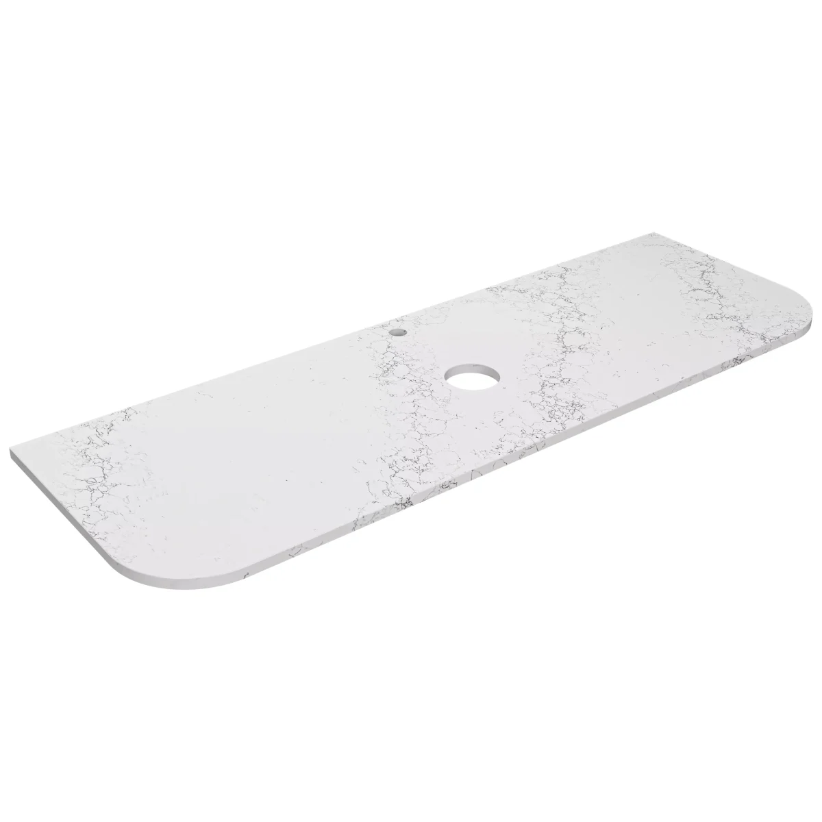Calacatta White (WG486) Zero Silica Engineer Stone Top – Curve LK-QCW - Image 7