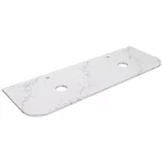 Calacatta White (WG486) Zero Silica Engineer Stone Top – Curve LK-QCW - Image 9