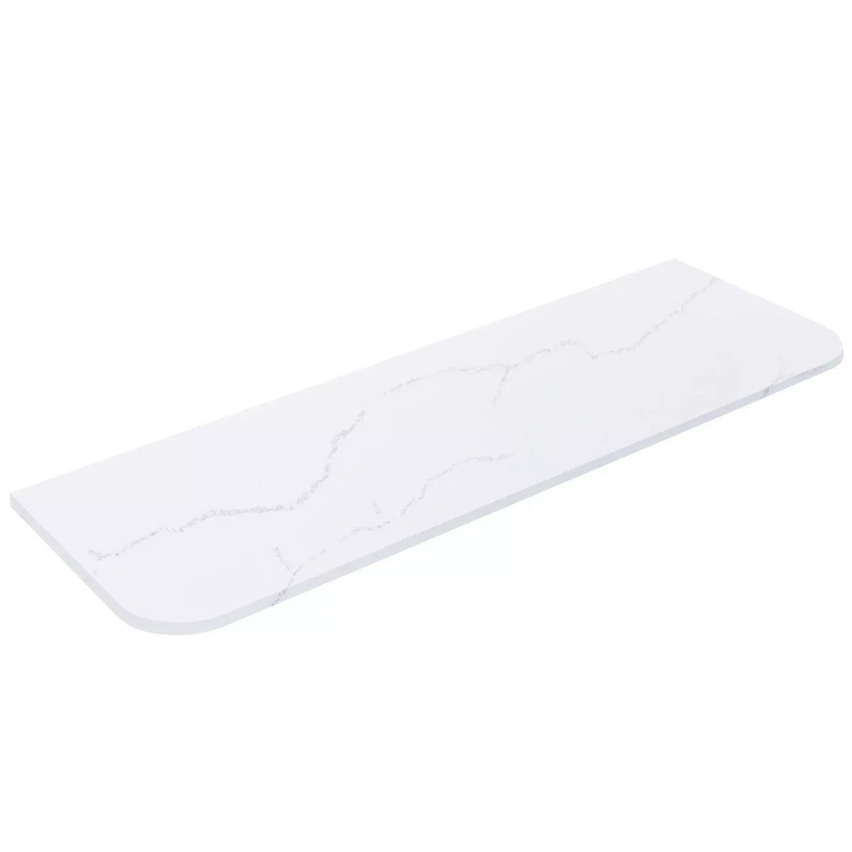 Calacatta Arctic White Solid Surface Stone Top – Curve LK-SCA - Image 8