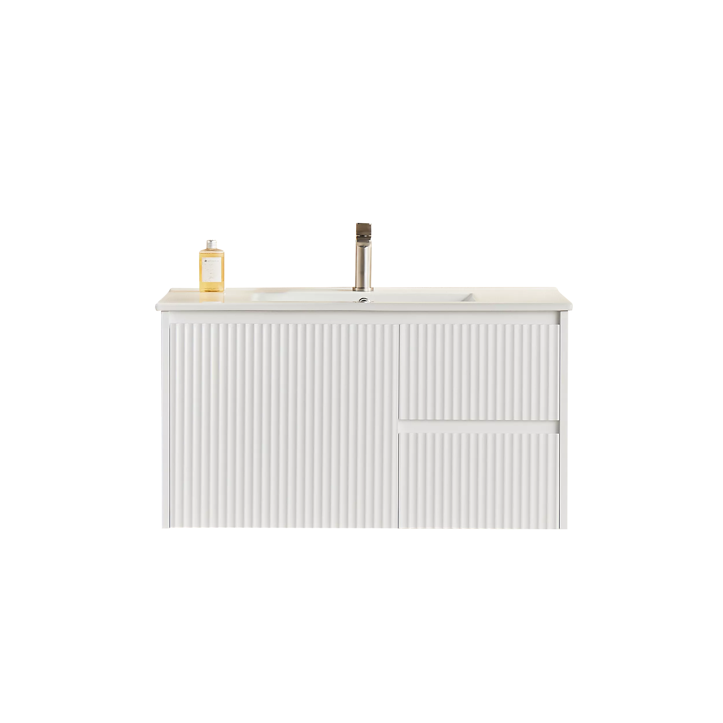 mc94rw-mw-no-background-1-69325ac9d4af9 Crete Modern Wall Hung Vanity Matte White LK-MC94RW-MW - Image 1