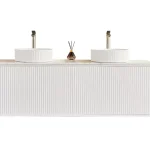 Kliff Modern Wall Hung PVC Cabinet Matte White LK-MK1500W-MW