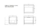 Kliff Fluted Wood Grain Vanities Prime Oak LK-MK600W-PO - Image 5