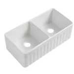 Roccia Fine Fireclay Farmhouse Buttler Sink 835mm LK-D-RFFC835