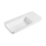 Roccia Solid Surface Stone Wall Hung Basin LK-SRW900-MW - Image 3